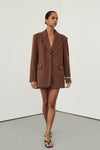 HARLEY RUST BOYFRIEND BLAZER