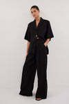 HOLDEN BLACK LINEN PANT